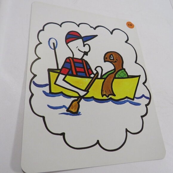 Peabody 60s story (12) cards Turtle Vintage Artwork - Picture 10 of 15